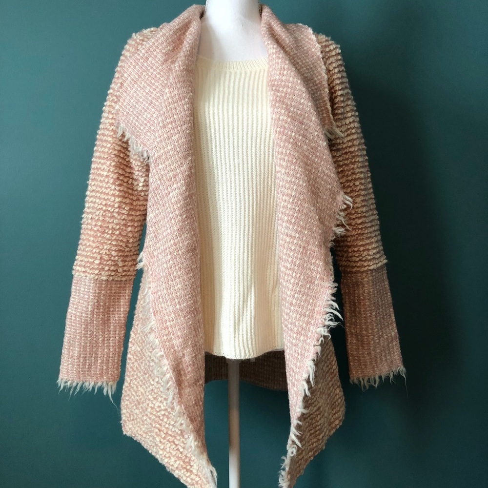 NWT TYLI Blush Wrap Sweater